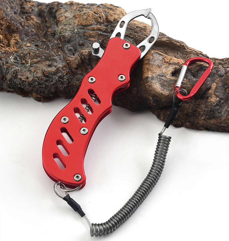 Details about   Fishing Pliers Cutter Fish Lip Gripper Holder Fishing Tackle w/ Lanyard 