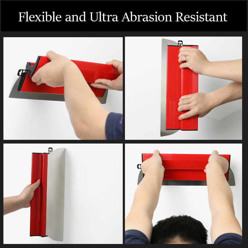 Espátula Flexible para alisar paneles de yeso, herramienta de nivelación  para acabado de pared, hoja desnatadora para pintura, 25/40cm