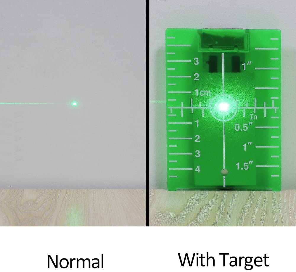 Мишень зеленая для лазерного уровня