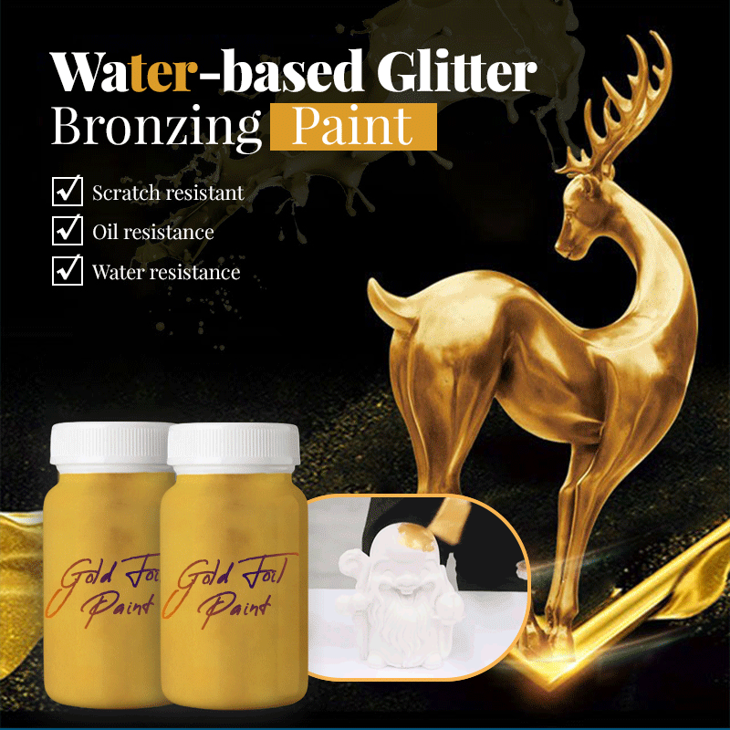 White Bright Gold Paint Metal Lacquer Wood Paint Tasteless Water-based For  Any Surface Waterproof Anti-rust Acrylic Paint 100g - Acrylic Paints -  AliExpress
