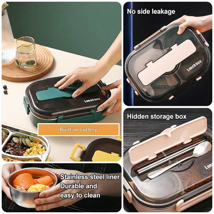 Stainless Steel Thermos Containers Lunchbox  Soep Containers Voor Lunch  Dozen - Lunch Box - Aliexpress
