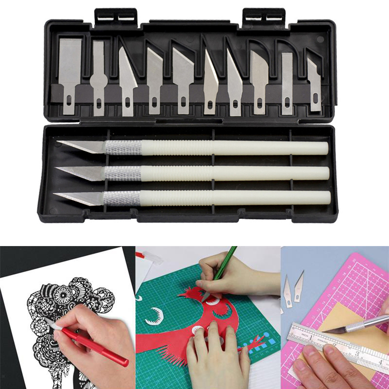 PagKis Hobby Knife Cutter Set Crafts Scrapbooking Paper Crafting Tool Price  in India - Buy PagKis Hobby Knife Cutter Set Crafts Scrapbooking Paper  Crafting Tool online at