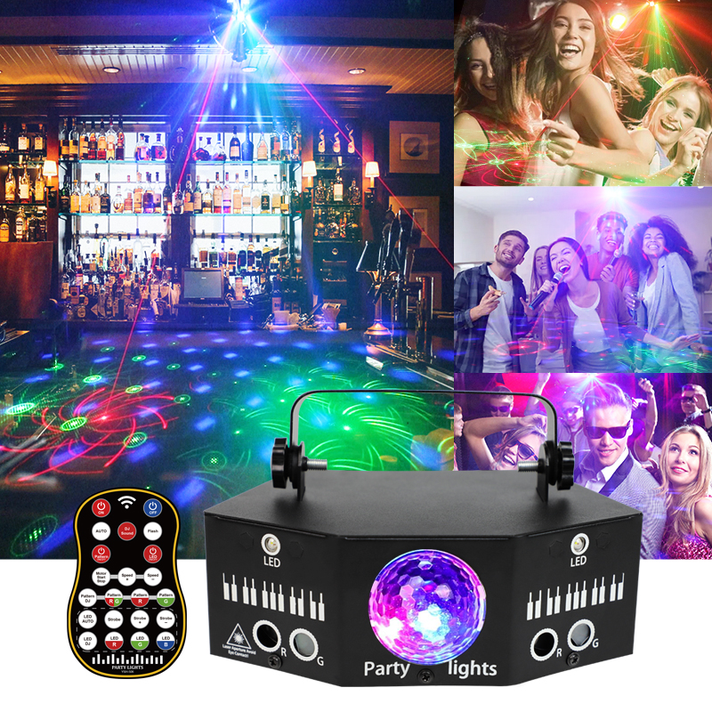 Tanio 9 oko laserowe stroboskopowe światło sceniczne DJ wiązka KTV sklep