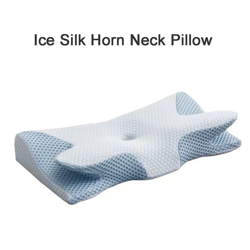 Mkicesky Gel Lumbar Support Sleeping Pillow