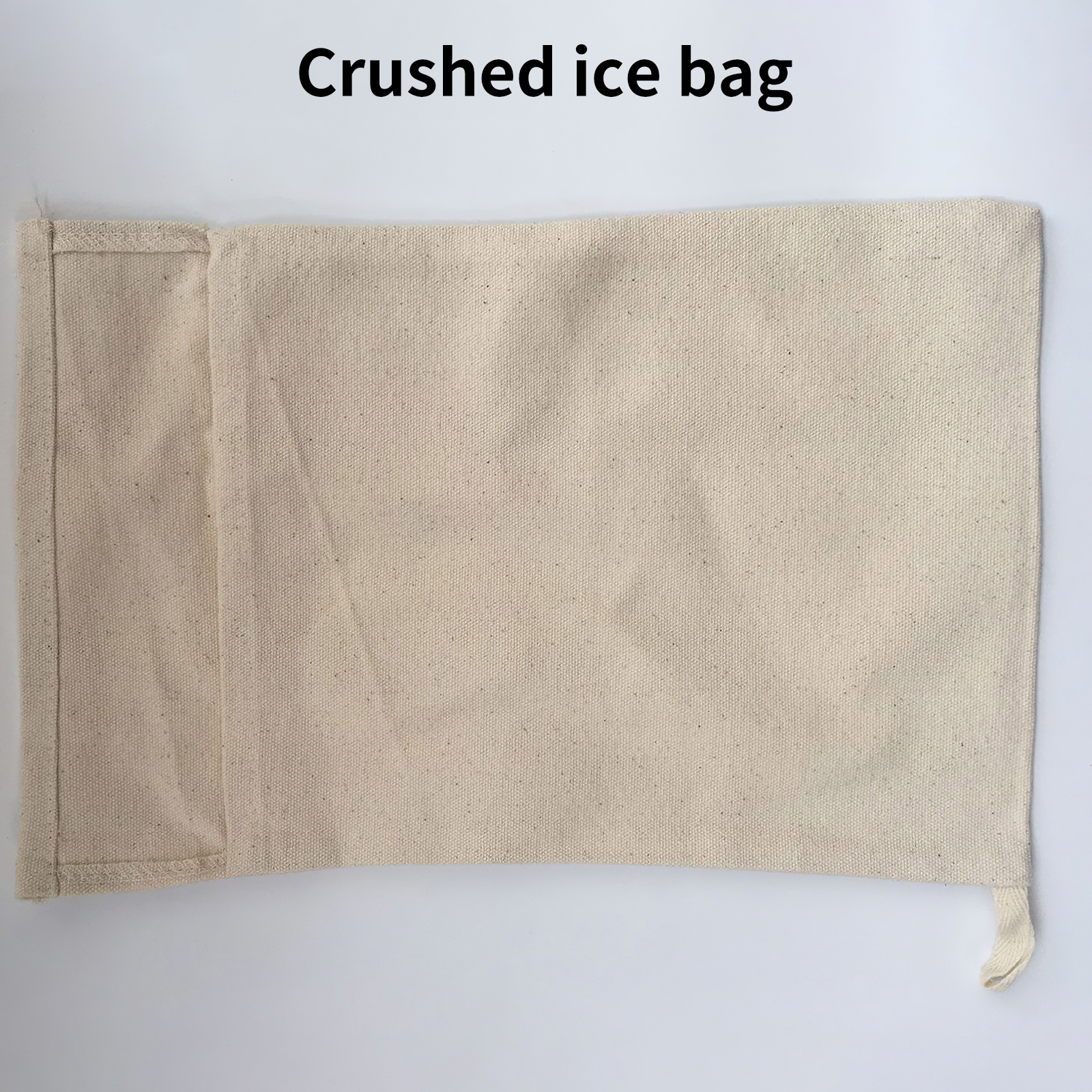 Lewis Ice Bag Ice Mallet Canvas Ice Bag Crushed Ice Maker Reusable Bag Ice  Crusher Wood Hammer for Summer Bartender Bar - AliExpress